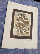 MARCEL FIORINI SIGNEE  GRAVURE