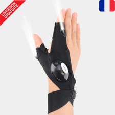 Gants Lumière Lampe LED Extérieur Étanche pour Pêche Camping Randonnée Bricolage