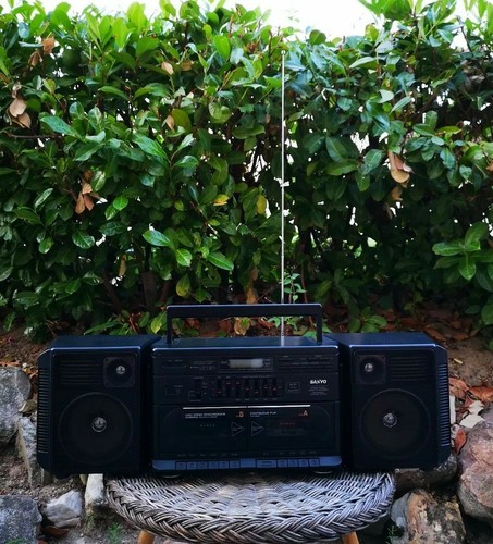 Boombox ghetto blaster - boombox,