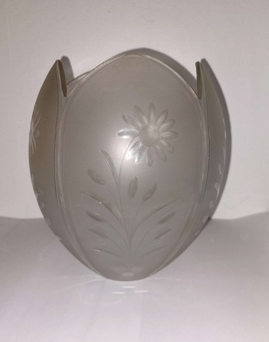 Globe lampe petrole fleur - globe,