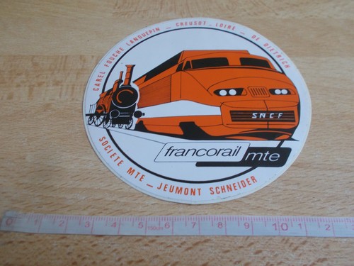 Autocollant tgv sncf - tgv,