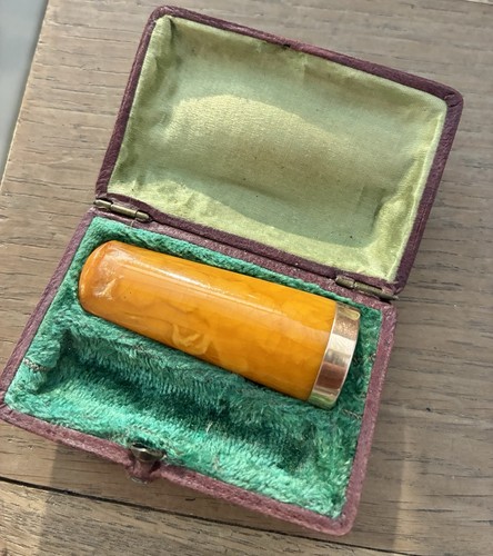 Fume cigarette ancien ambre - ancien,