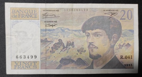 France billet 20 francs - france,