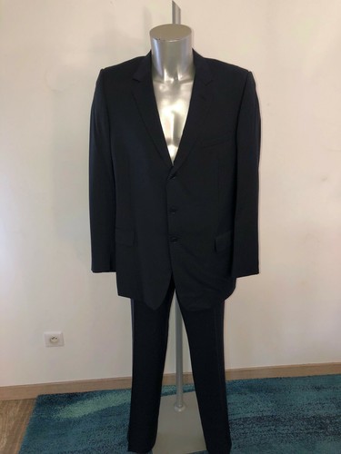 Luxueux costume laine bleu - costume,