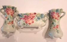 Superbe jardinière et 2 Vases