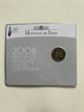 ?? 2€ BU 2008 Présidence Française UE  Commémorative Coincard