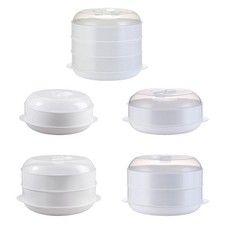 Vapeur micro-ondes rond pour