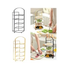 Organisateur de table de cuisine, support de rangement mural ou autoportant