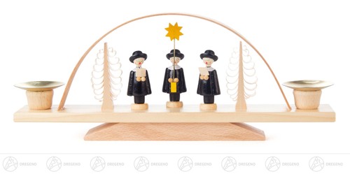 Arc bois avec - en, chœur,