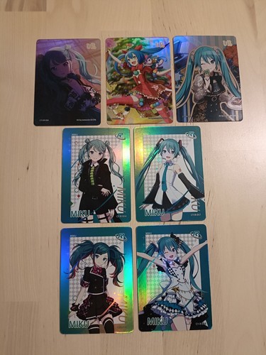 Foil hatsune miku - foil, lot