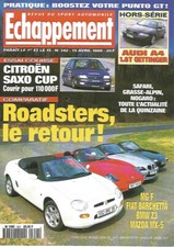 ECHAPPEMENT N°342 SAXO CUP / AUDI A4 1.8T OETTINGER /  MG F / FIAT BARCHETTA