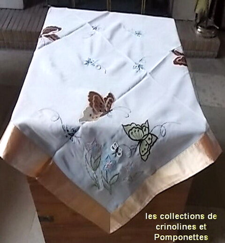 Nappe surnappe brodee sur - brodee,