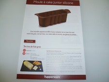 TUPPERWARE NEUVE FICHE  DU