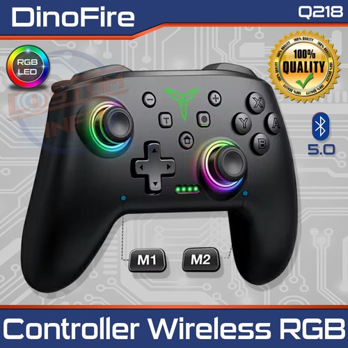 Manette rvb dinofire q218 - manette, sans