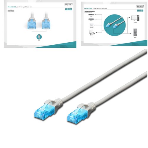 Câble ethernet digitus cat - câble,