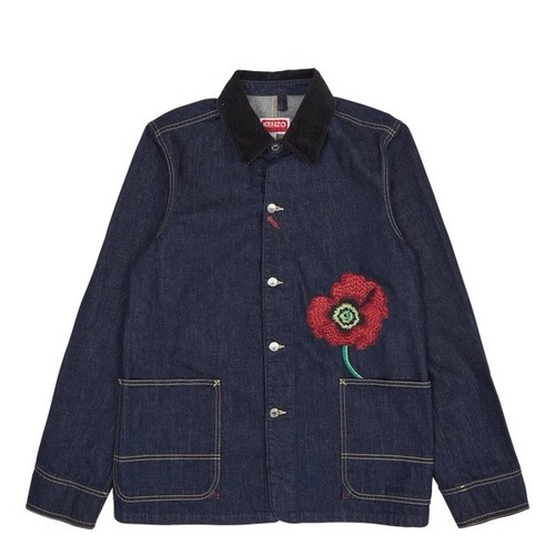 Kenzo poppy workwear denim - poppy,