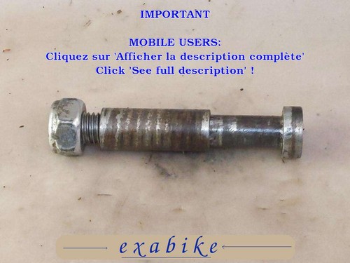 Axe bequille pour sherco - axe, 50