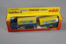 ZC725 SOLIDO TONERGAM 3501 Camion 1/43 1:43 Semi remorque DAF Savoyarde bleu