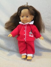 Poupée COROLLE . Mini Corolline brune 1ère édition 1995. Taille 20cm.