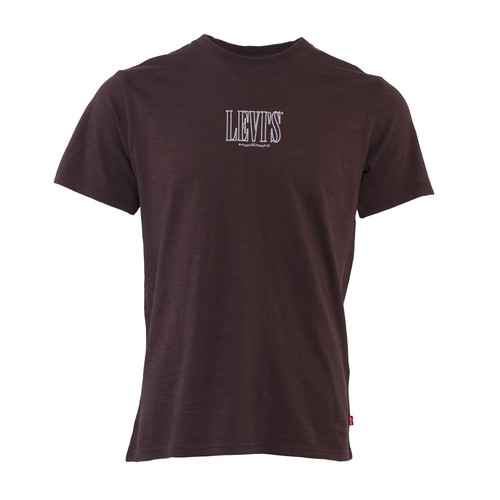 Levi men brown crew neck - levi's,