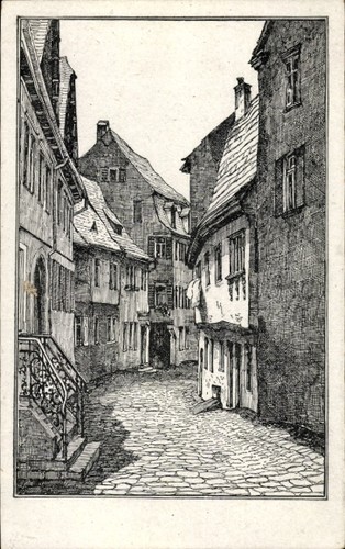 Artist postcard hagler - artist,