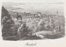 Rorschach Bodensee Original Lithographie Pecht 1832