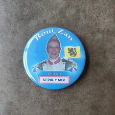 Pins / badge tambour major Carnaval Dunkerque pour clet'che saint pol sur mer