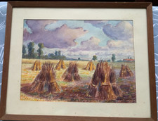 Superbe aquarelle de Louis