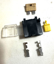 Porte fusible nu à câbler 12v 24v pour fusibles standard auto moto pl   - NEUF