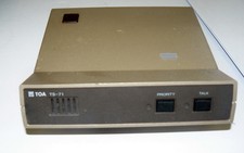 4 UNITS TOA TS-71 BOITIER DE COMMUNICATION PUBLIC ADRESS 