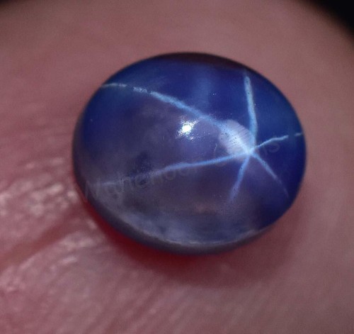Saphir étoile bleu 00 ct - Étoile, 2,00
