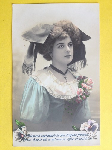 Cpa alsace allemagne couleur - cpa,