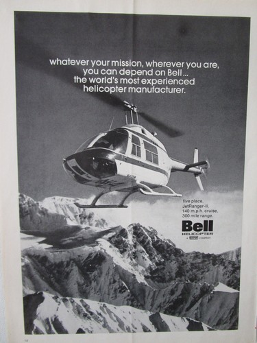 1973 pub bell - 1/1973, helicopter