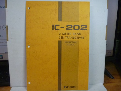 Icom 202 144mhz - ssb, cw
