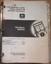 John Deere 410E Tractopelle