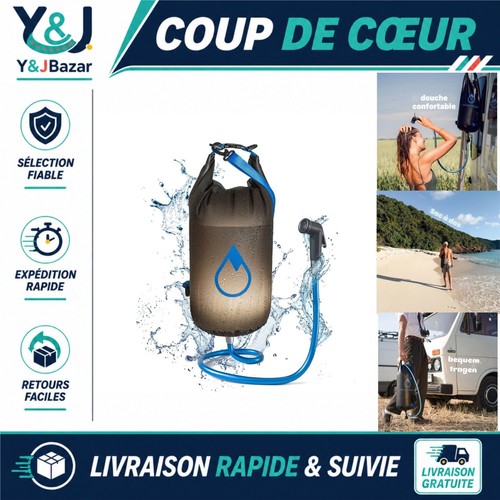 Douche solaire portable