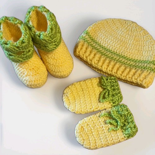 Ensemble bébé fait main - 5,