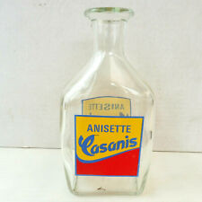 CARAFE EN VERRE PUBLICITAIRE ANISETTE CASANIS