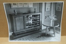 DECORATION JULES LELEU photographie d'époque ameublement buffet vitrine guéridon