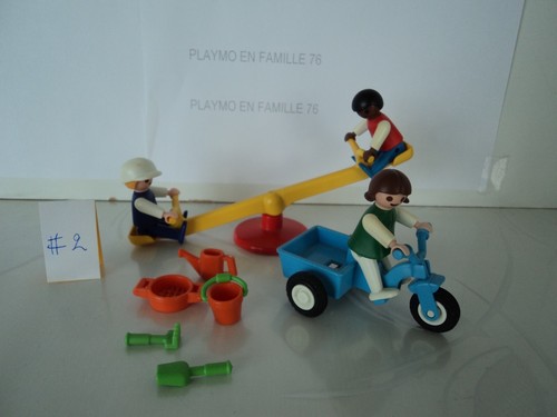 Playmobil vintage city enfants - vintage,