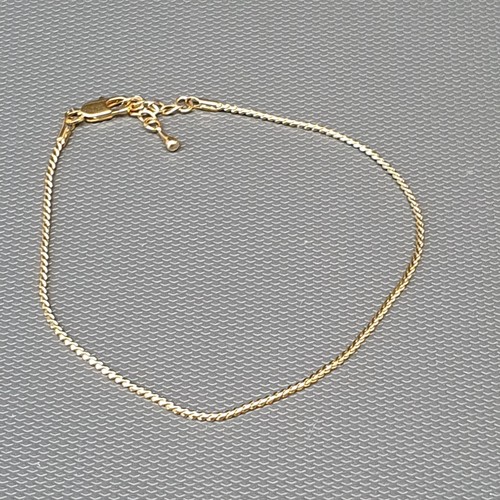 Chaîne cheville plaqué or - cheville,