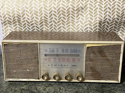 Vintage admiral dual speaker - admiral,