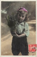 CP BONNE FETE PETIT GARCON