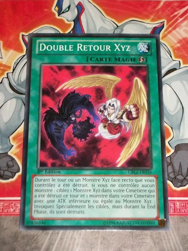 Carte double retour - yu,