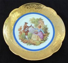 Neuf Limoges Porcelaine Doré