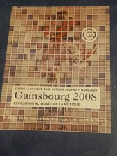 affiche Gainsbourg 2008