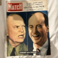 Ancien PARIS MATCH - 13 au 20 septembre 1952 -Eisenhower contre Stevenson n° 183