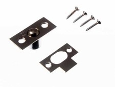 100 X Balles Placard / Porte Balle Attraper Fermoir Nickel Plaqué 16mm 5/8 " ; O