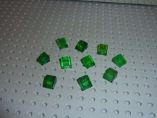 10 x LEGO TrGreen Slope Brick Réf 54200 Set 4337/8635/2230/7739/65799