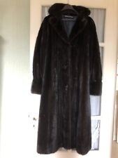 Manteau fourrure vison dark véritable en parfait état, T 44, acheté 4270€